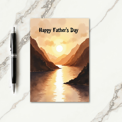 Majestic Fathers Day Vista Card
