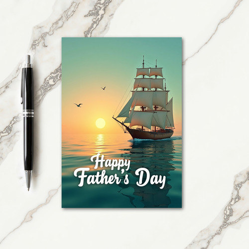 Majestic Fathers Day Voyage Card