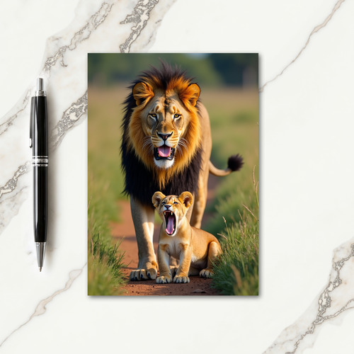 Majestic Fathers Day Wildcat Card