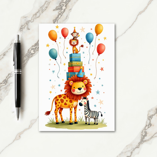 Majestic Feline Gifts Birthday Card