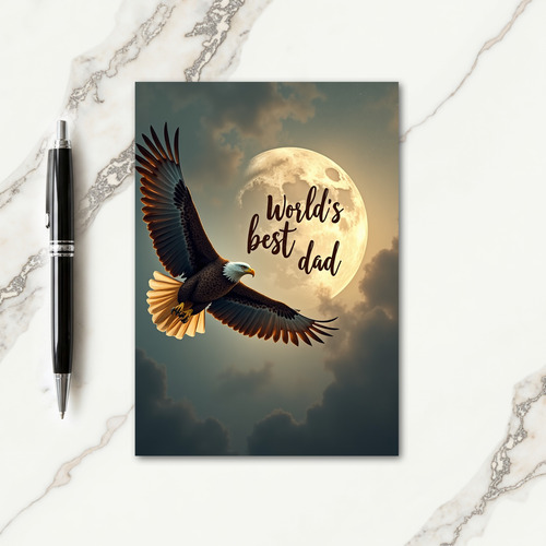 Majestic Flight Fathers Card