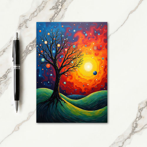 Majestic Tree Birthday Card