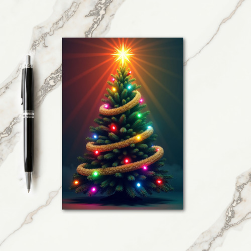 Majestic Tree Christmas Card