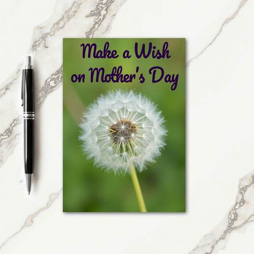 Make A Wish Mothers Day Card