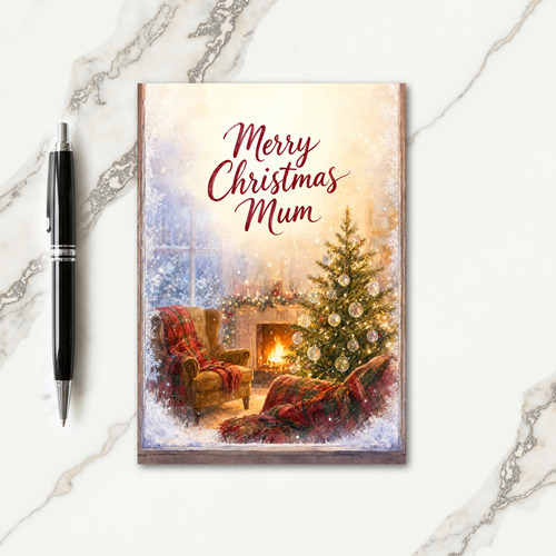 Mam Christmas Card