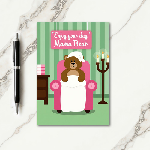 Mama Bear Comfort Card