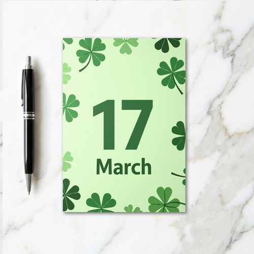 March 17 Lucky Day Green Card