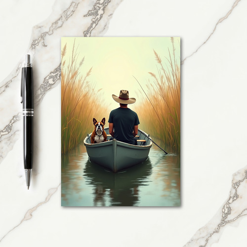 Marsh Fathers Day Scene Card