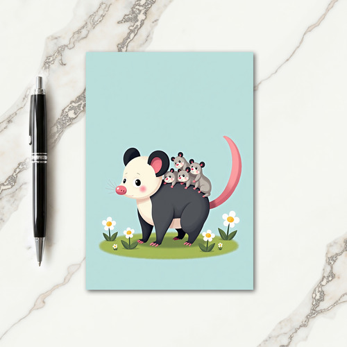 Marsupial Mothers Day Art Card