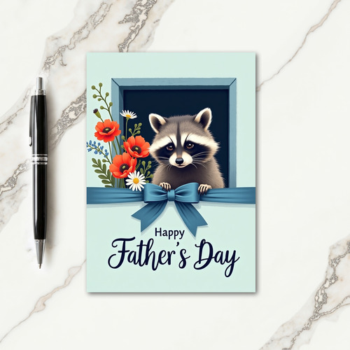 Masked Friend Fathers Day Card
