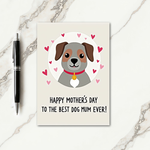 Matte Dog Gratitude Card