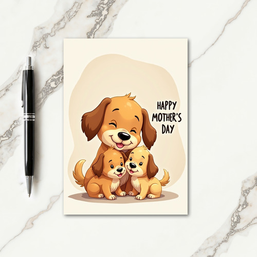 Matte Family Love Mothers Day Card