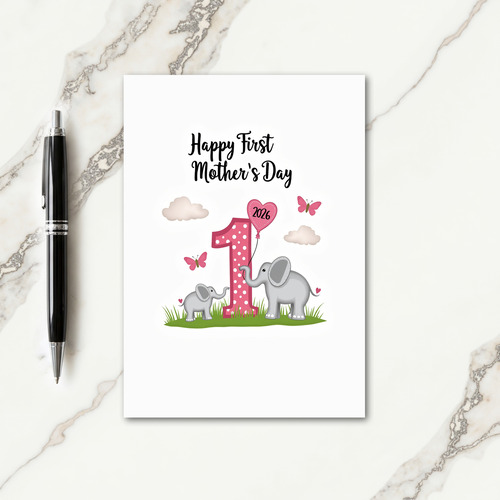 Matte First Mothers Day Card