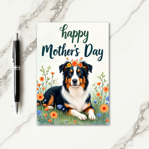 Matte Puppy Celebration Card