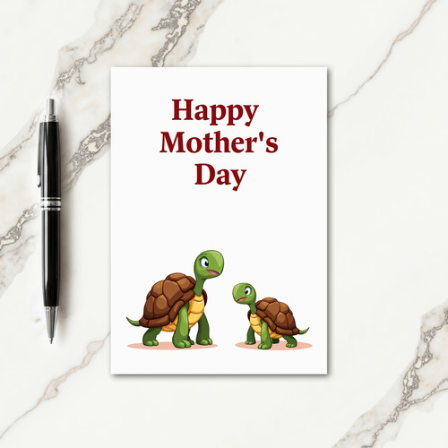 Matte Reptile Mothers Day Card