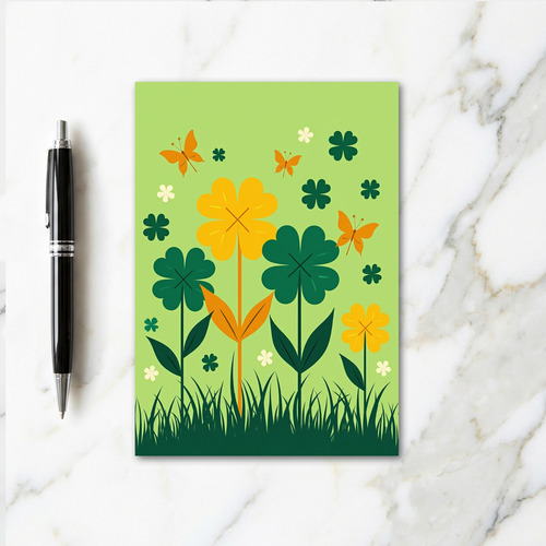 Meadow Flowers Springtime Card