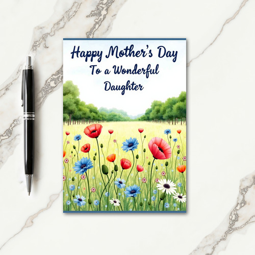 Meadow Mothers Day Wish Card