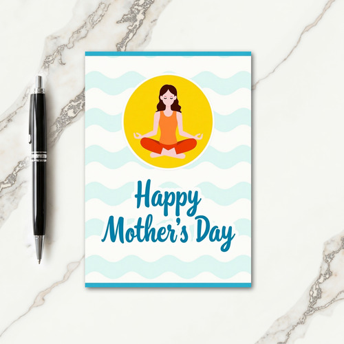 Meditative Mothers Day Card