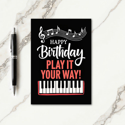 Melody Birthday Card