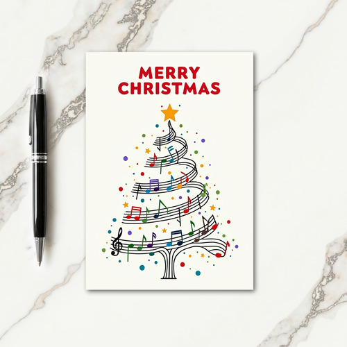 Melody Christmas Card