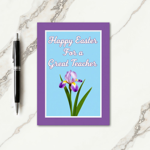 Mentor Appreciation Floral Card