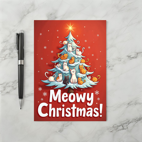 Meowy Christmas Cats
