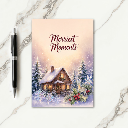 Merriest Moments Stampin Up Card