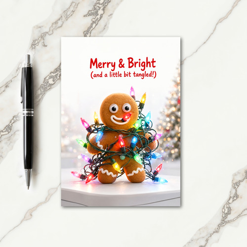Merry And Bright Card