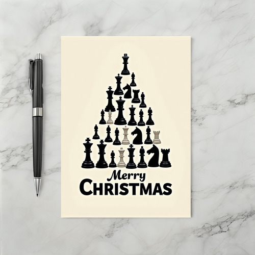 Merry Christmas Chess Tree