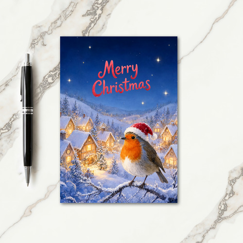 Merry Christmas Cute Wishes Card