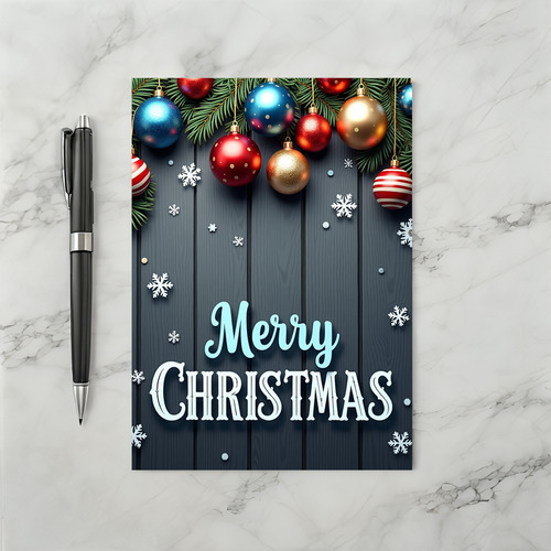 Merry Christmas Festive Card