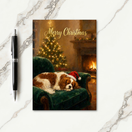Merry Christmas From A Cozy Nap Card