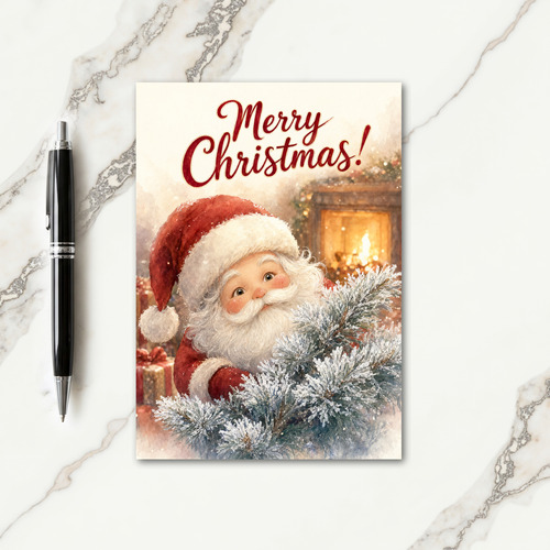 Merry Christmas From The Jolly Man Card