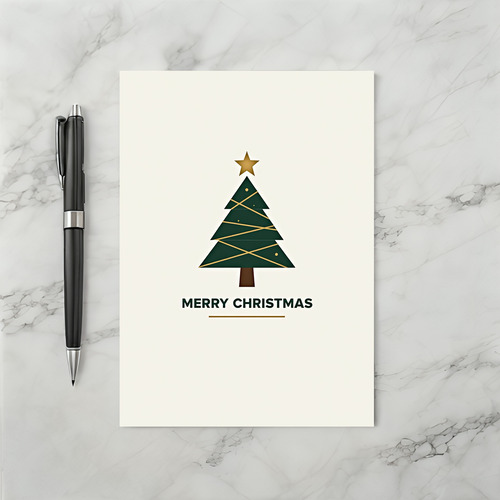 Merry Christmas Greeting Card