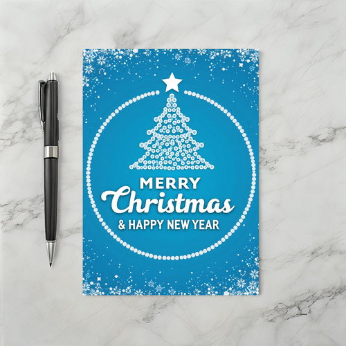 Merry Christmas Happy New Year Card
