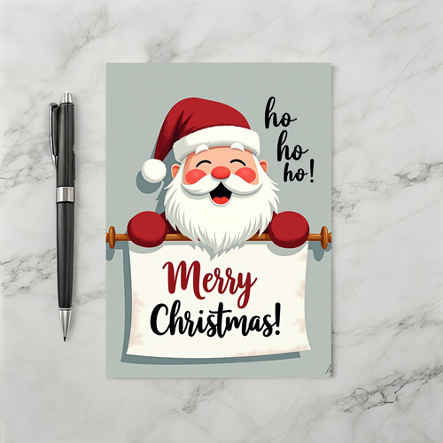 Merry Christmas Ho Ho Ho Card