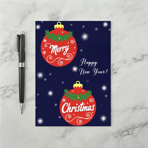 Merry Christmas Holiday Card