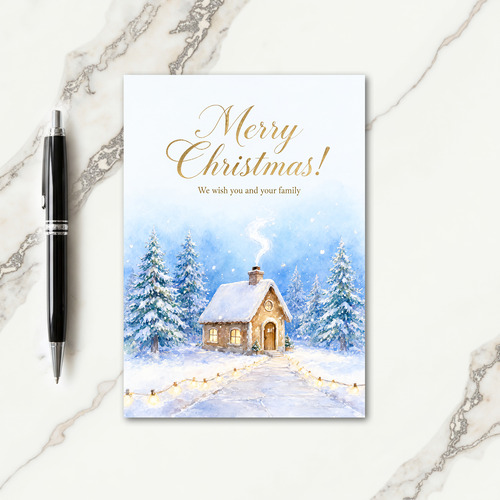 Merry Christmas I Wish You And Your Family Card