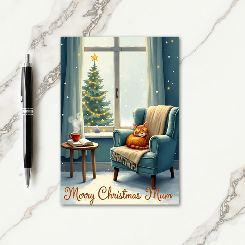 Merry Christmas Mum Card