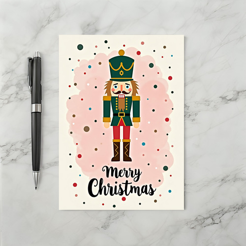 Merry Christmas Nutcracker Card