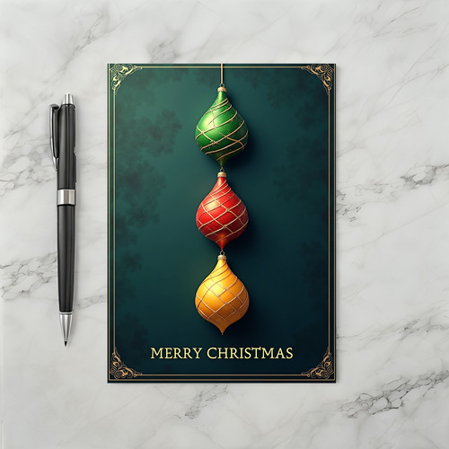 Merry Christmas Ornaments
