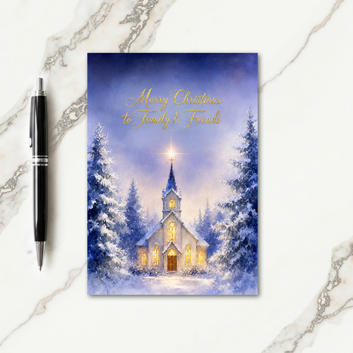 Merry Christmas To Family Card