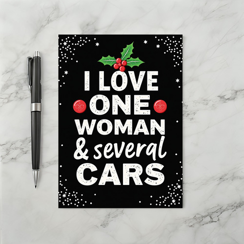 Merry Christmas To My Woman And Cars