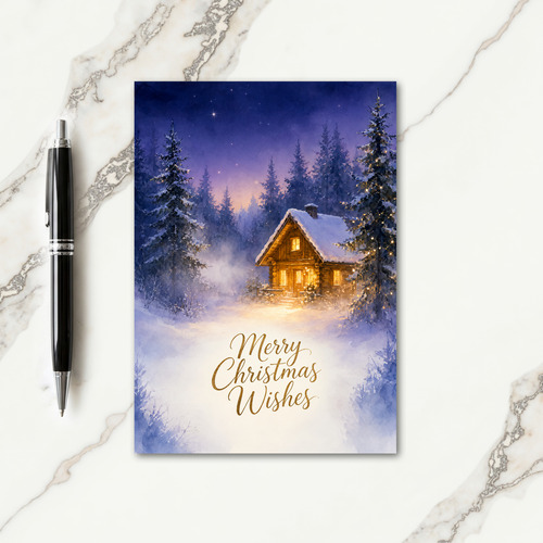 Merry Christmas Wishes Card
