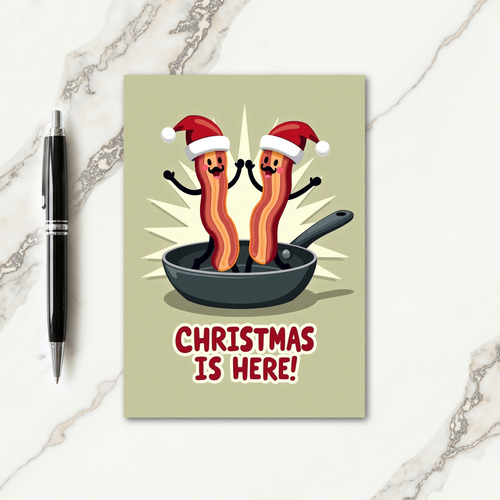 Merry Dancing Food Card