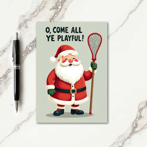 Merry Playful Christmas Card