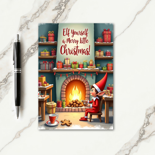 Merry Little Christmas Card