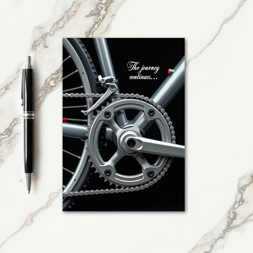 Metallic Journey Birthday Card