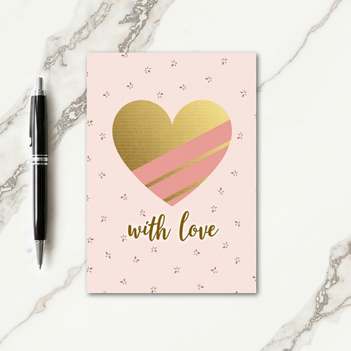 Metallic Love Mothers Day Card