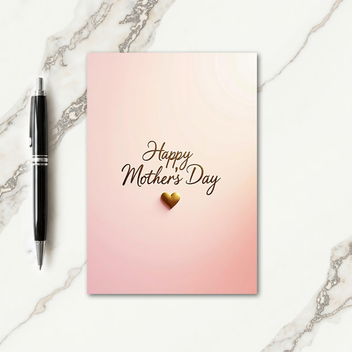 Metallic Luster Mothers Day Card